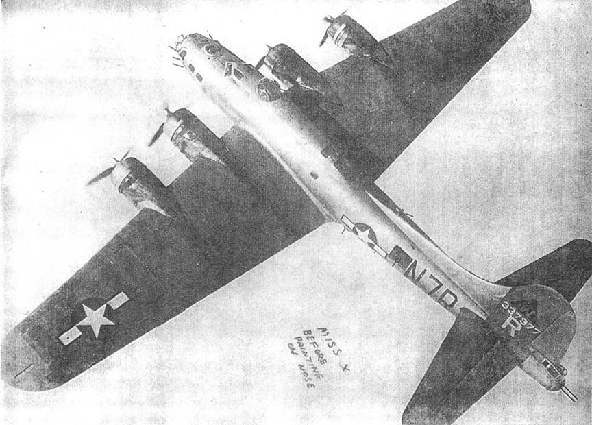Early Miss X in Action - Summer 1944  